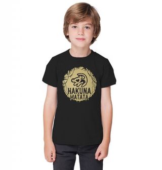 Obrázek 1 produktu Dětské tričko Lví Král Hakuna Matata (Velikost: 12-13)