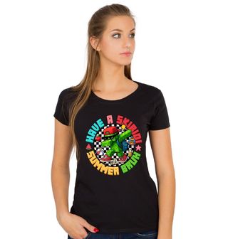 Obrázek 1 produktu Dámské tričko Have a Skibidi Summer Bruh Minecraft