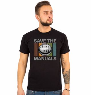 Obrázek 1 produktu Pánské tričko Zachraňte manuál!