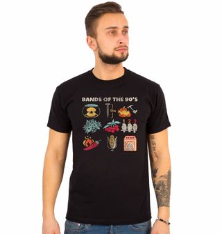 Obrázek 1 produktu Pánské tričko Kapely devadesátek