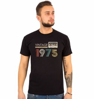 Obrázek 1 produktu Pánské tričko Vintage Kazeta 1975 