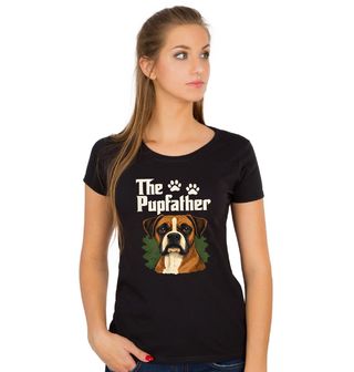 Obrázek 1 produktu Dámské tričko The Pupfather Kmotr Boxer