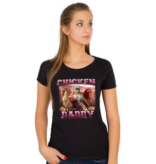 Obrázek 1 produktu Dámské tričko Táta Kurníku Chicken Daddy 