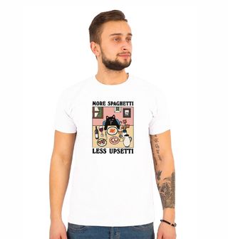Obrázek 1 produktu Pánské tričko Více Špaget, Méně Smutku