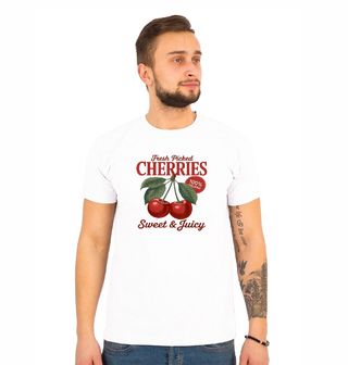 Obrázek 1 produktu Pánské tričko Šťavnaté Třešně Fresh Picked Cherries