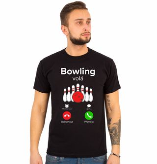 Obrázek 1 produktu Pánské tričko Bowling volá Phone Call