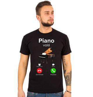 Obrázek 1 produktu Pánské tričko Piano volá Phone Call