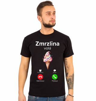 Obrázek 1 produktu Pánské tričko Zmrzlina volá Phone Call