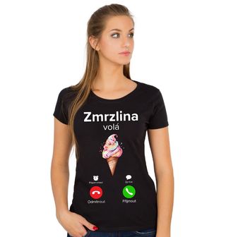Obrázek 1 produktu Dámské tričko Zmrzlina volá Phone Call
