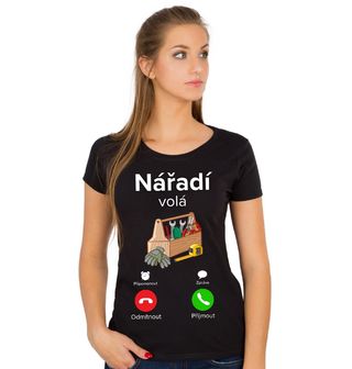 Obrázek 1 produktu Dámské tričko Nářadí volá Phone Call