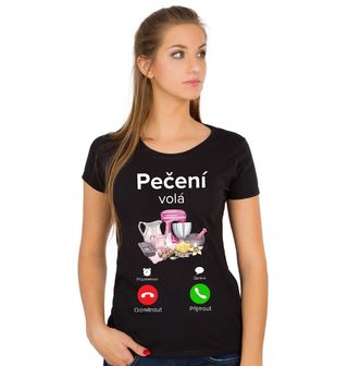 Obrázek 1 produktu Dámské tričko Pečení volá Phone Call