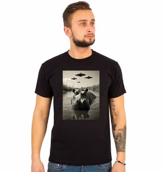 Obrázek 1 produktu Pánské tričko Únos Hrocha UFO