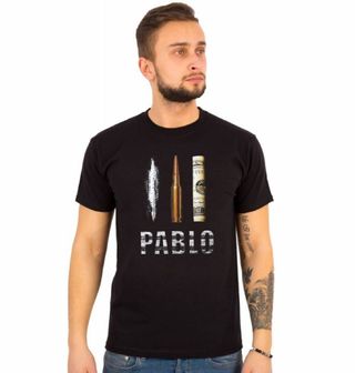 Obrázek 1 produktu Pánské tričko Pablo Escobar Plata o Plomo (Velikost: 4XL)
