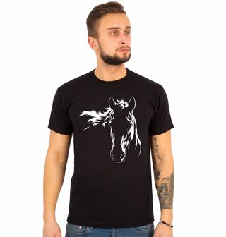 Obrázek 1 produktu Pánské tričko Elegantní Kůň