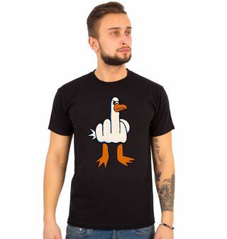 Obrázek 1 produktu Pánské tričko Kachna s Prostředníčkem I Don't Give a Duck