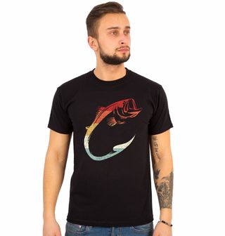 Obrázek 1 produktu Pánské tričko Retro Ryba na Háčku