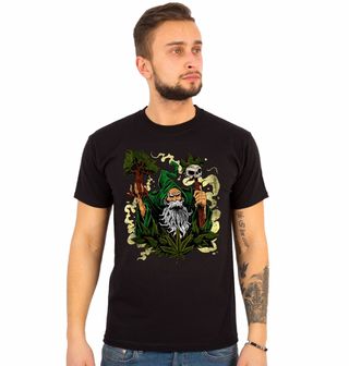 Obrázek 1 produktu Pánské tričko Čaroděj Trávy Weed Wizard