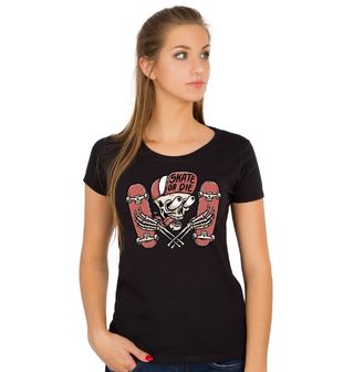 Obrázek 1 produktu Dámské tričko Skate nebo Smrt Skate or Die