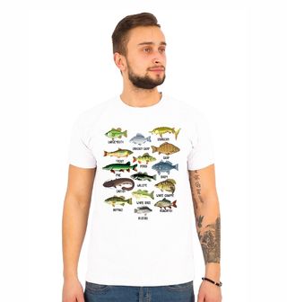 Obrázek 1 produktu Pánské tričko Sladkovodní Ryby
