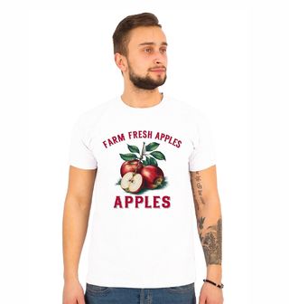 Obrázek 1 produktu Pánské tričko Farmářská Jablka Farm Fresh Apples