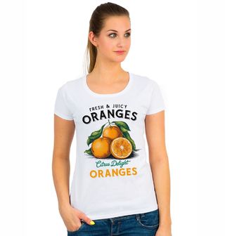 Obrázek 1 produktu Dámské tričko Čerstvé Pomeranče Fresh & Juicy Oranges