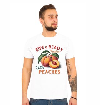 Obrázek 1 produktu Pánské tričko Šťavnaté Broskve Ripe & Ready Peaches