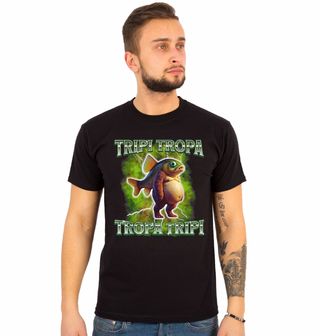 Obrázek 1 produktu Pánské tričko Italský Brainrot Tripi Tropa Tropa Tripi