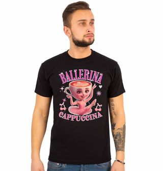 Obrázek 1 produktu Pánské tričko Baletka s kávou Ballerina Cappuccina