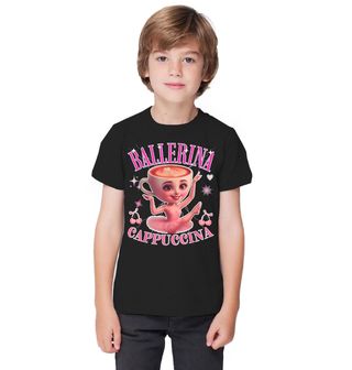 Obrázek 1 produktu Dětské tričko Baletka s kávou Ballerina Cappuccina