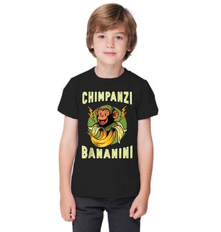 Obrázek 1 produktu Dětské tričko Veselý Opičák Chimpanzini Bananini