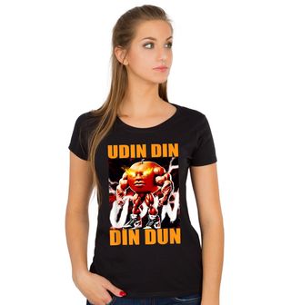 Obrázek 1 produktu Dámské tričko Rozzuřený Udin Din Din Dun