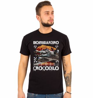 Obrázek 1 produktu Pánské tričko Válečný Bombardino Crocodilo