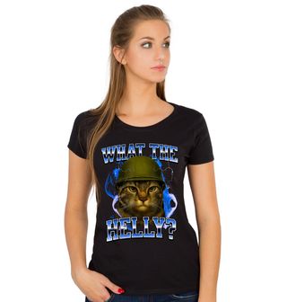 Obrázek 1 produktu Dámské tričko Armádní Kočka What The Helly? 