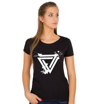 Obrázek 1 produktu Dámské tričko Valknut Odinův Trojúhelník