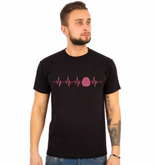 Obrázek 1 produktu Pánské tričko Kardiogram a Mozek