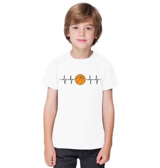 Obrázek 1 produktu Dětské tričko Kardiogram a Basketbalový Míč