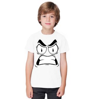 Obrázek 1 produktu Dětské tričko Vzteklý Smajlík Angry Cartoon Emoji