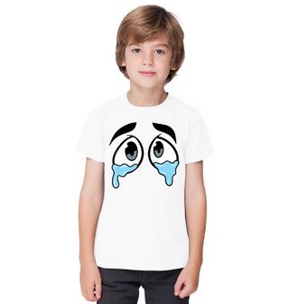 Obrázek 1 produktu Dětské tričko Plačící Smajlík Cartoon Eyes With Tears