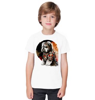 Obrázek 1 produktu Dětské tričko Pes Samuraj Shih Tzu