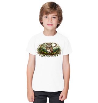 Obrázek 1 produktu Dětské tričko Výr velký Boho