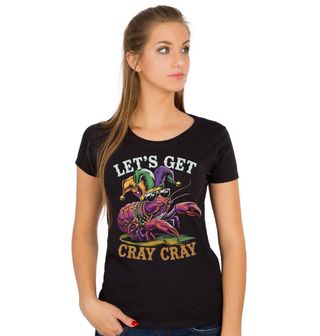 Obrázek 1 produktu Dámské tričko Karnevalový Rak Let’s Get Cray Cray