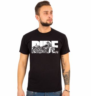 Obrázek 1 produktu Pánské tričko Motorkář RIDE