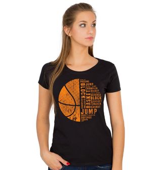 Obrázek 1 produktu Dámské tričko Basketbalový Míč