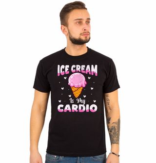Obrázek 1 produktu Pánské tričko Zmrzlina je moje kardio
