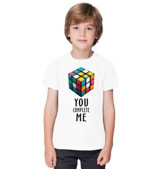 Obrázek 1 produktu Dětské tričko Rubikova kostka You Complete Me