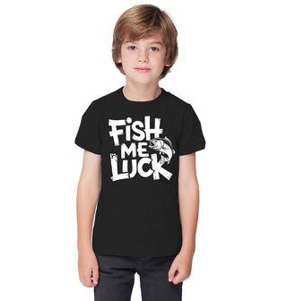 Obrázek 1 produktu Dětské tričko Přej mi štěstí při lovu! Fish Me Luck