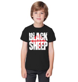 Obrázek 1 produktu Dětské tričko Černá ovce BLACK SHEEP