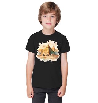 Obrázek 1 produktu Dětské tričko Velké pyramidy v Gíze