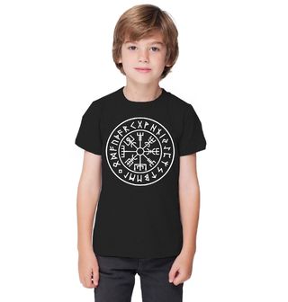 Obrázek 1 produktu Dětské tričko Vegvísir - Vikingský kompas