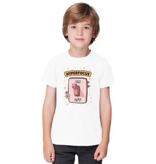 Obrázek 1 produktu Dětské tričko Hyperfocus Zapnuto Switch On